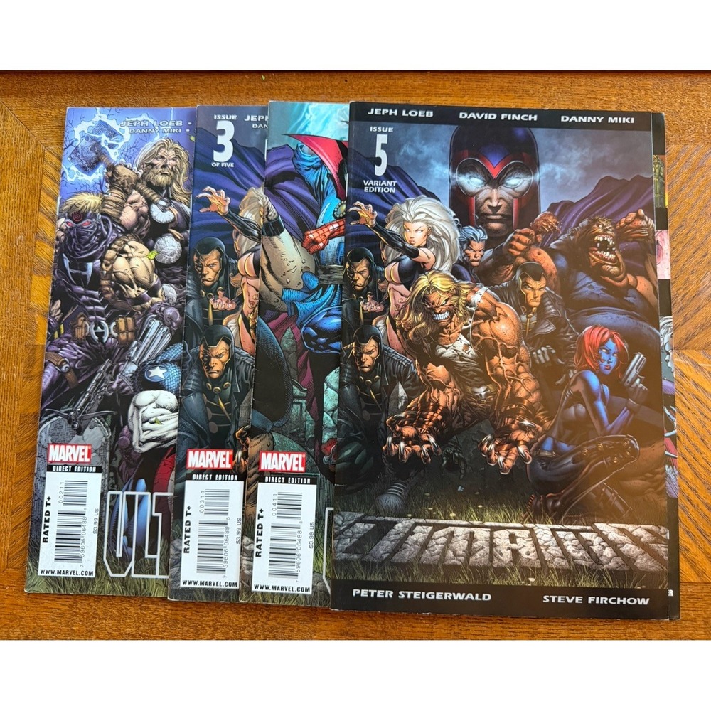 Ultimatum #2-5 (Marvel Comics 2009) Near Complete Set